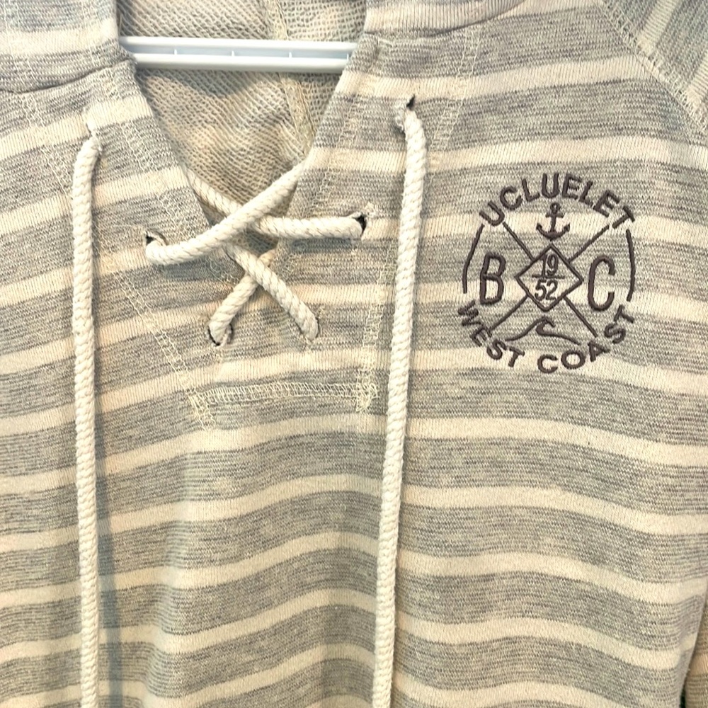 Ucluelet west coast BC hoodie, size large